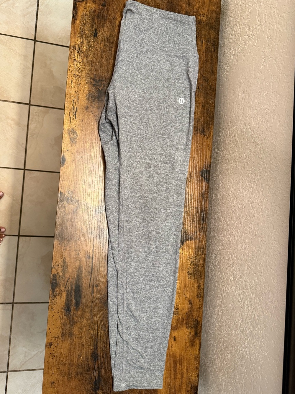 lululemon Heather Gray Athletic Leggings